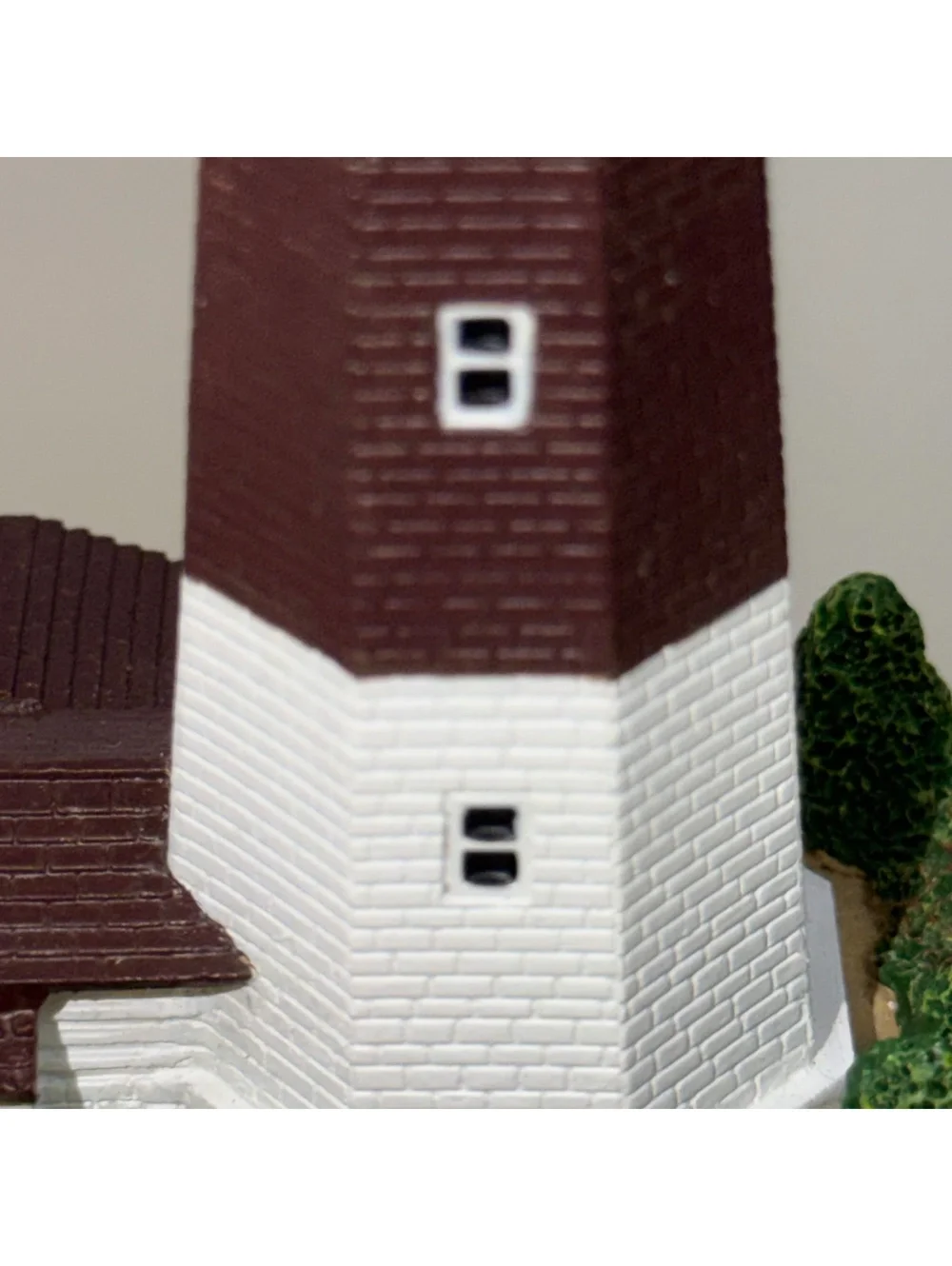 Lefton Historic American Lighthouse Montauk Point Figurine CCM12189 1998 w/ Box